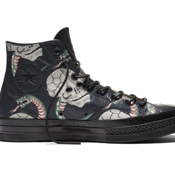 NIB Converse CTAS 1970 Hi Souvenir Jacket Dokur Total Eclip152550C US Mens 11 - Picture 4 of 11